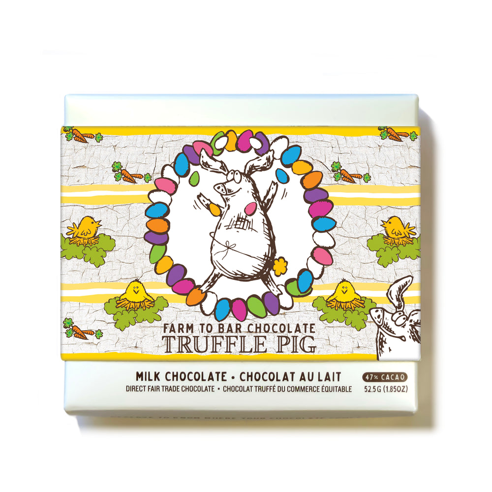 Milk Chocolate Truffle Piglets - Easter Gift Boxes