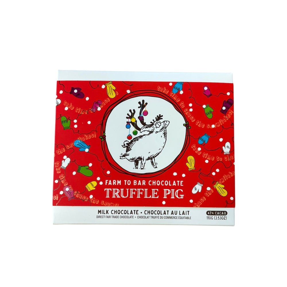 Milk Chocolate Truffle Piglets - Holiday Gift Box