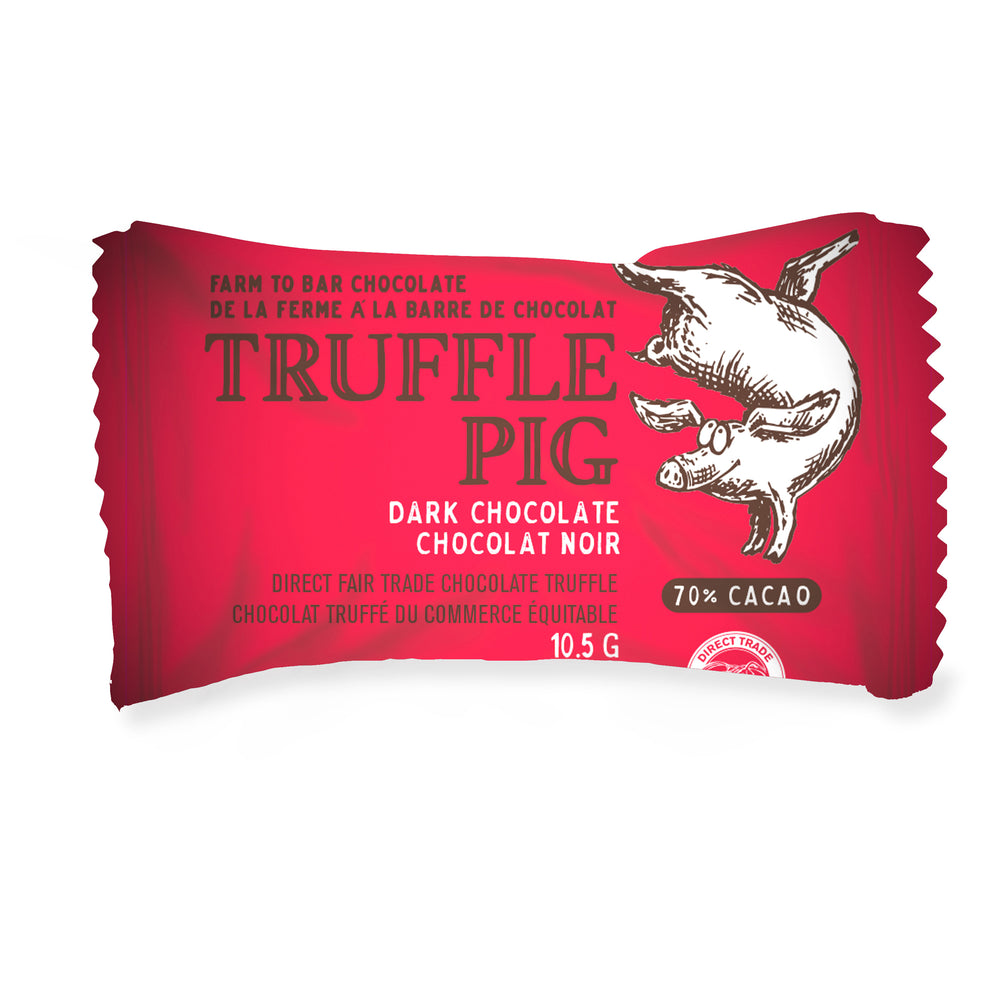 Trio Holiday Assorted Chocolate Truffle Piglets