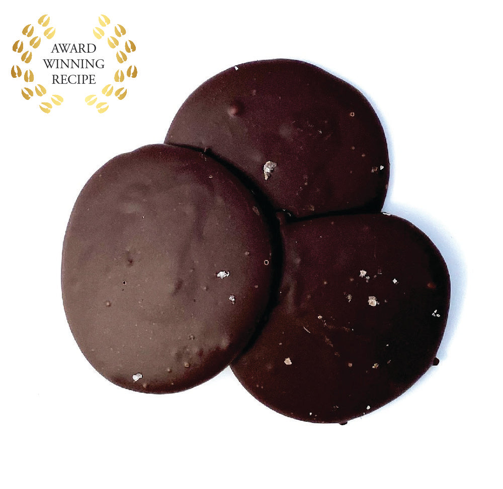 Hand poured 70% Cacao Dark Chocolate with Star Anise and Sea Salt