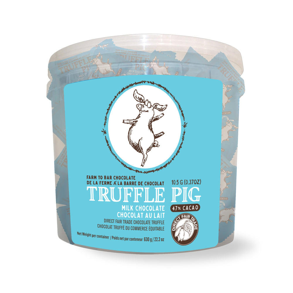 47% Cacao Milk Chocolate Piglets - Baby Blue